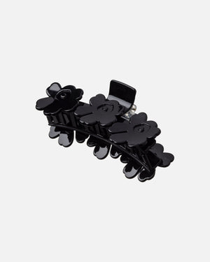 Marimekko Mini Unikko Hair Clip Black