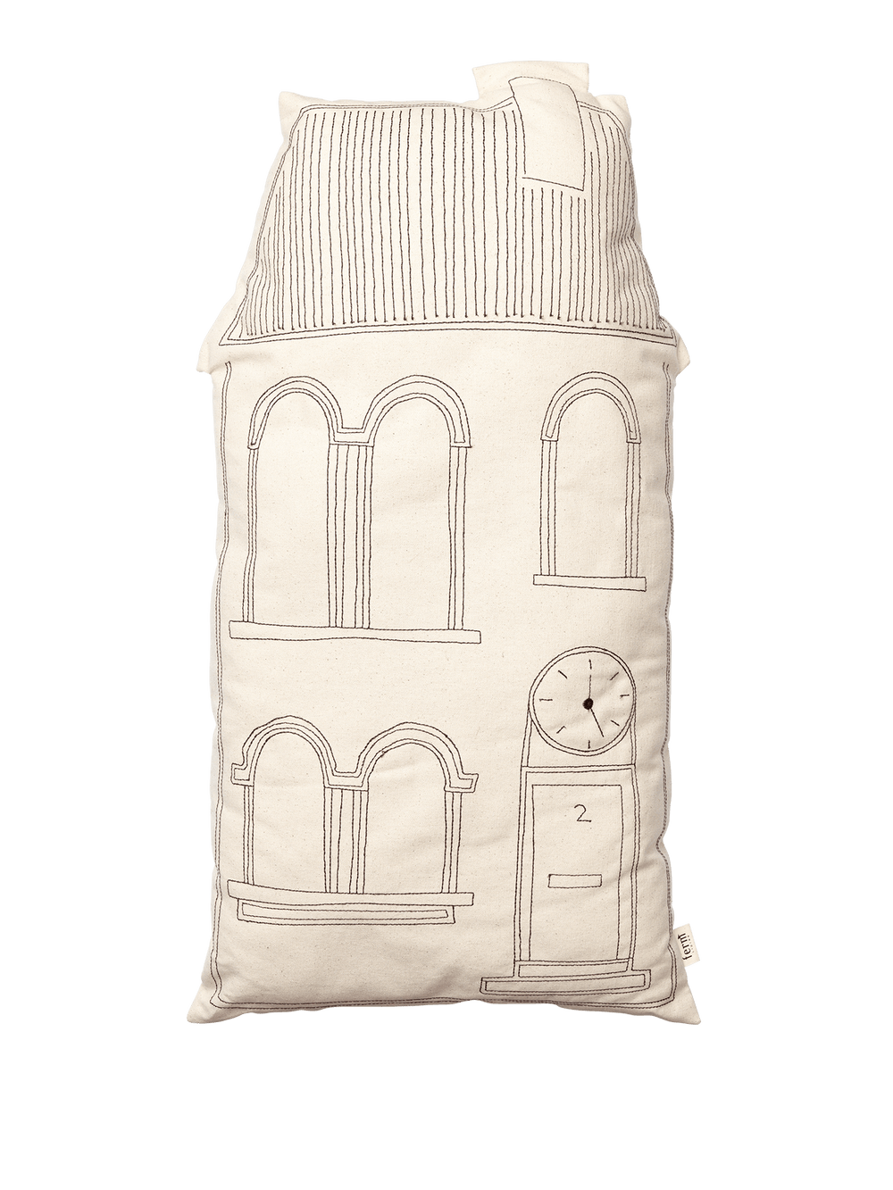 ferm LIVING Abode Cushion Tall – Clock