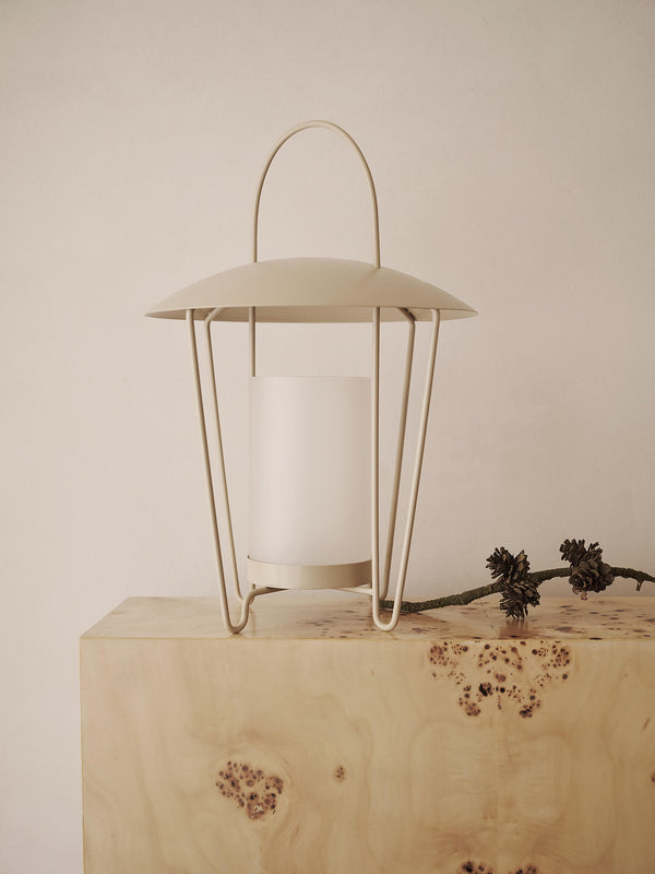ferm LIVING Abri Lantern – Cashmere
