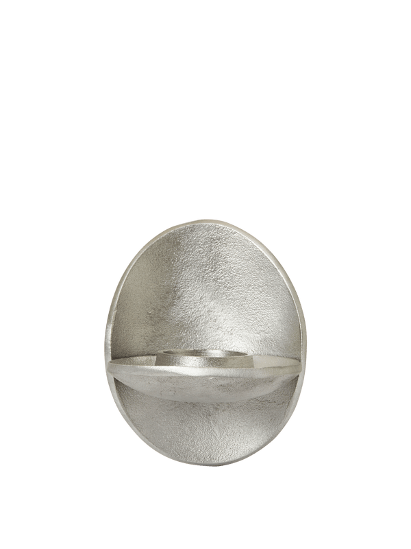 ferm LIVING Agapé Wall Tealight Holder – Aluminium