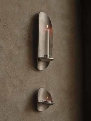 ferm LIVING Agapé Wall Tealight Holder – Aluminium