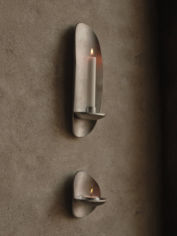 ferm LIVING Agapé Wall Tealight Holder – Aluminium