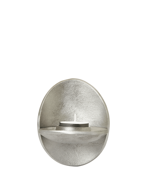 ferm LIVING Agapé Wall Tealight Holder – Aluminium