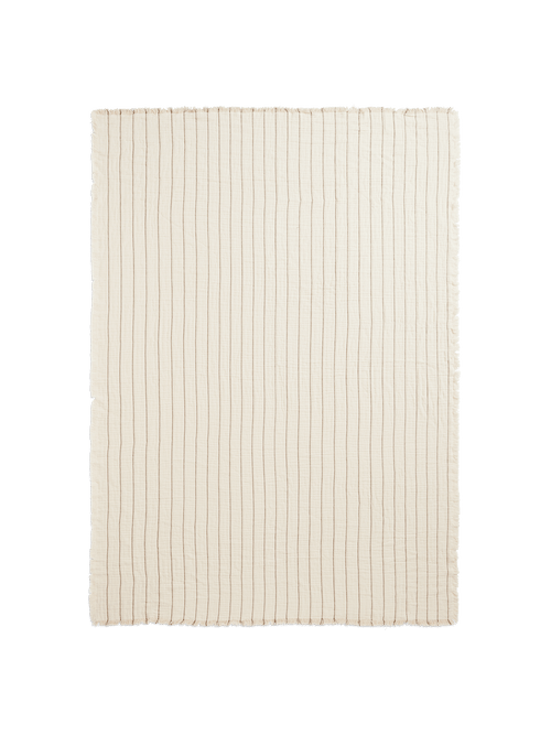 ferm LIVING Aires Bedspread Single – Undyed