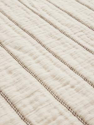 ferm LIVING Aires Bedspread Single – Undyed