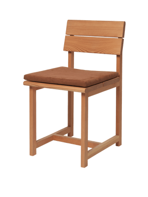 ferm LIVING Align Seat Pad – Brown Clay