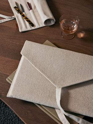 ferm LIVING Ally Laptop Sleeve – Off-white