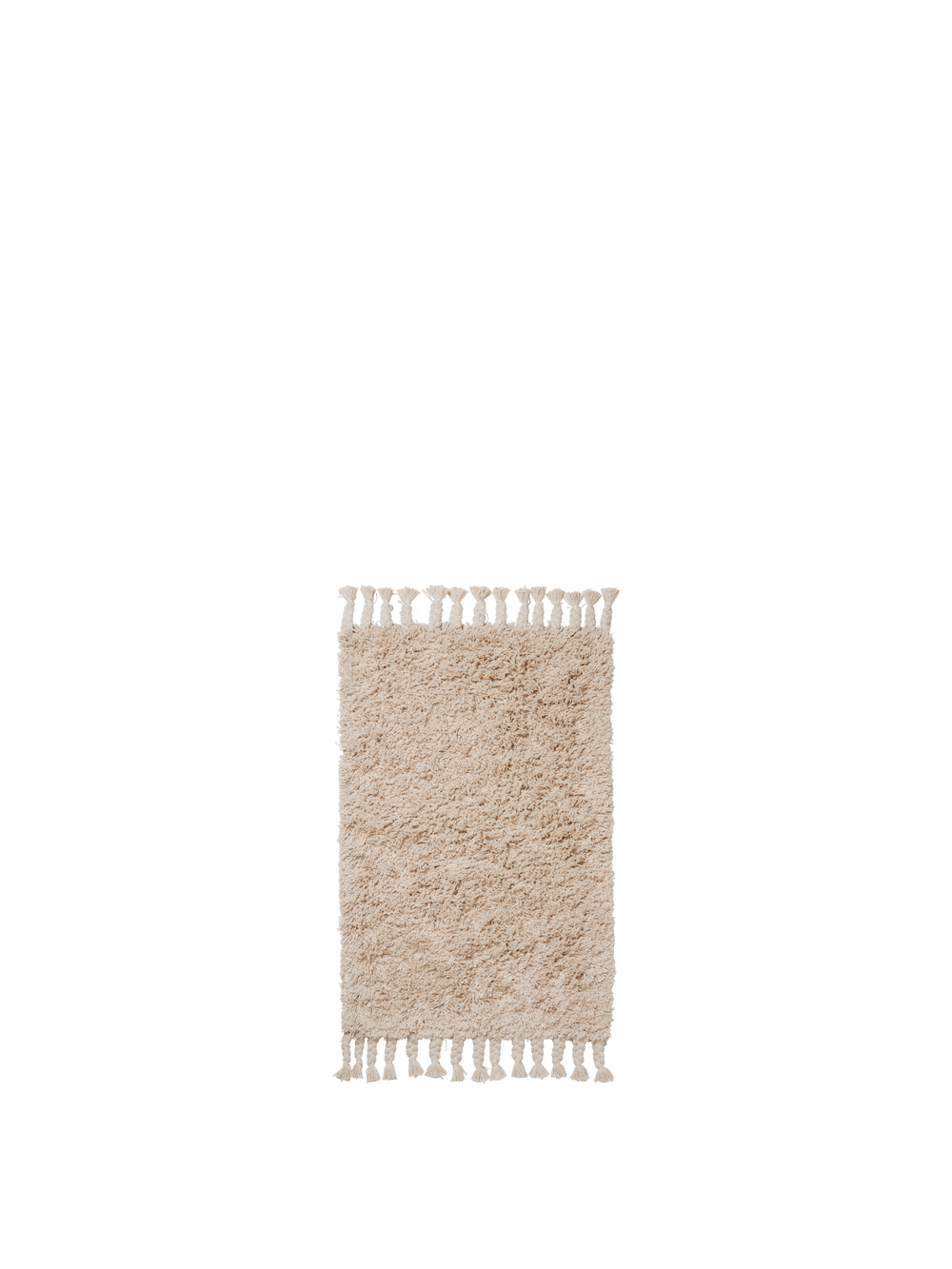 ferm LIVING Amass Long Pile Mat – Off-white