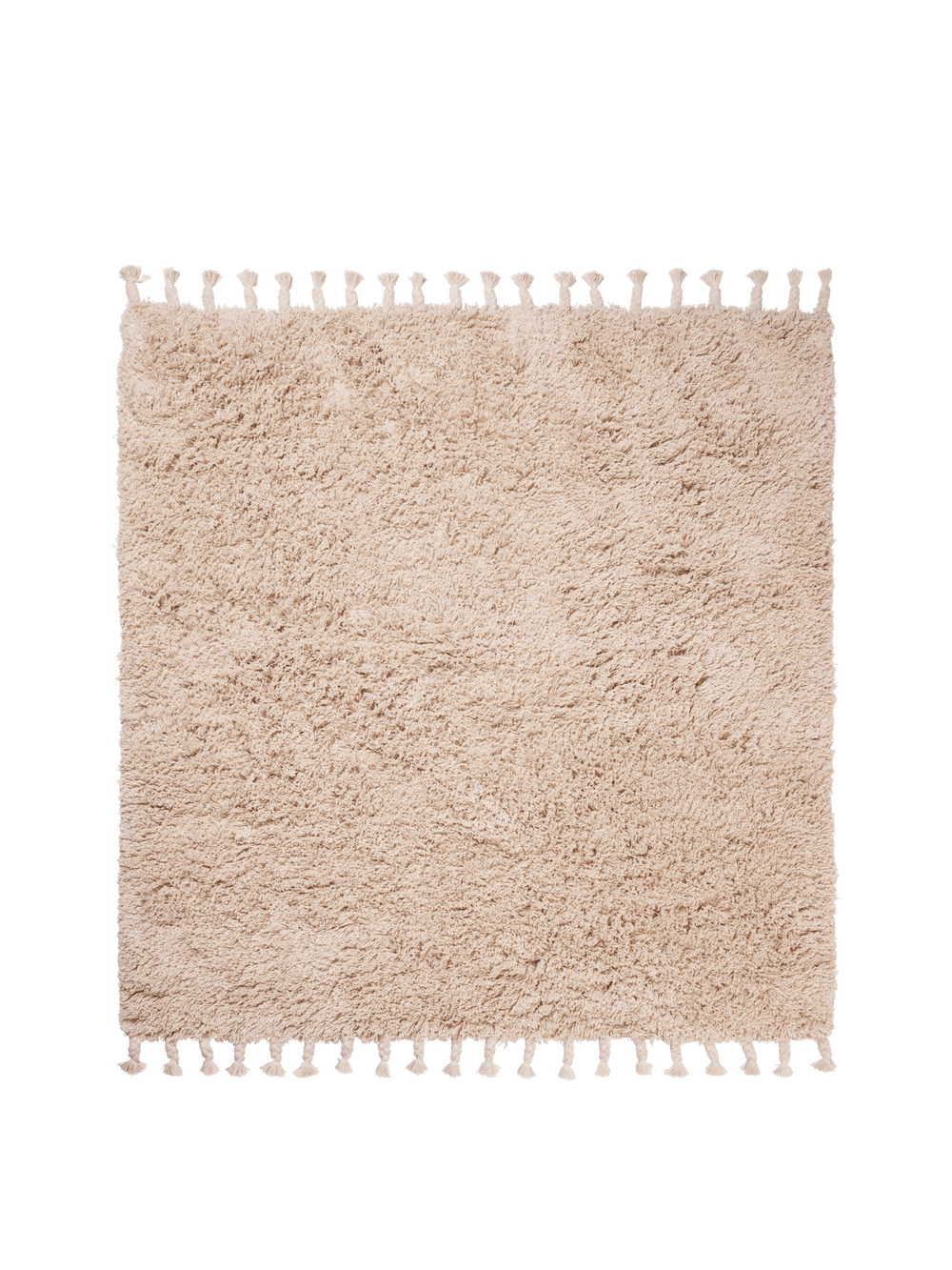 ferm LIVING Amass Long Pile Rug – Off-white