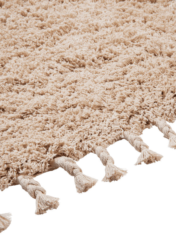 ferm LIVING Amass Long Pile Rug – Off-white