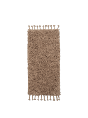 ferm LIVING Amass Long Pile Runner – White Pepper