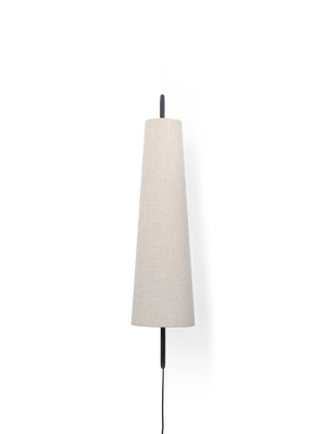 ferm LIVING Ancora Wall Lamp 100 cm – Black / Natural
