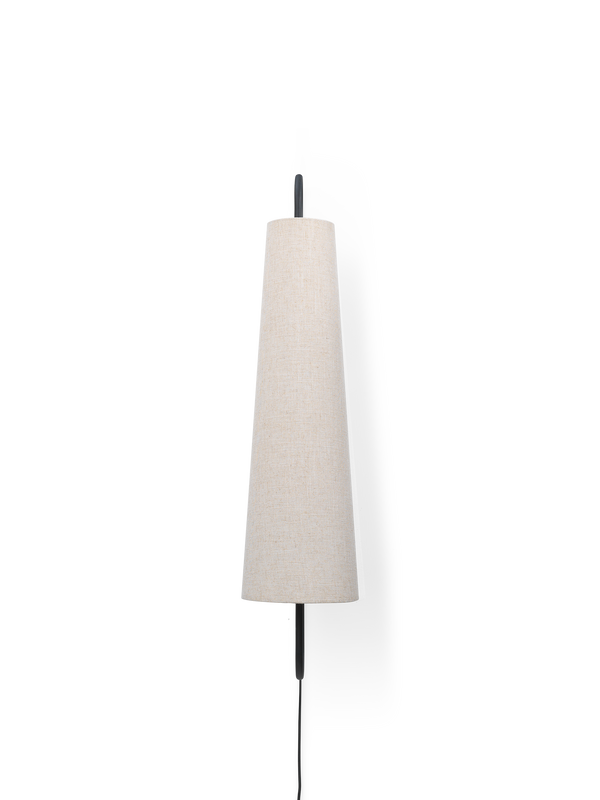 ferm LIVING Ancora Wall Lamp 100 cm – Black / Natural
