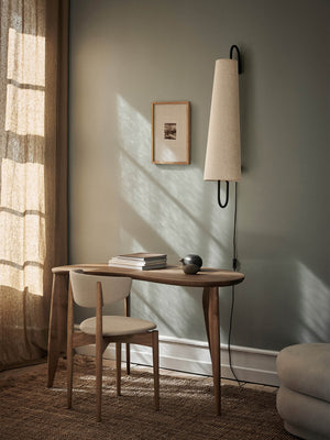 ferm LIVING Ancora Wall Lamp 100 cm – Black / Natural