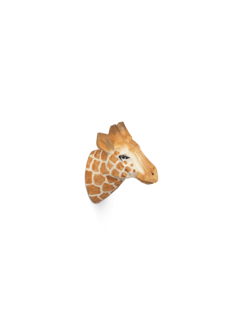 ferm LIVING Animal Hand-carved Hook – Giraffe