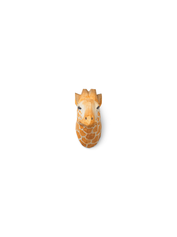 ferm LIVING Animal Hand-carved Hook – Giraffe
