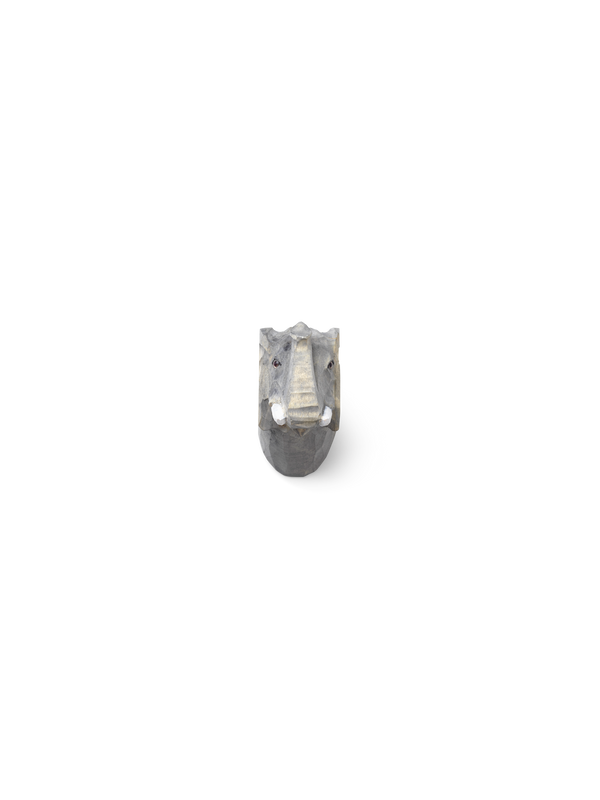 ferm LIVING Animal Hand-carved Hook – Elephant