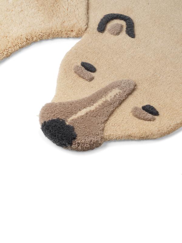 ferm LIVING Animal Tufted Rug – Polar Bear
