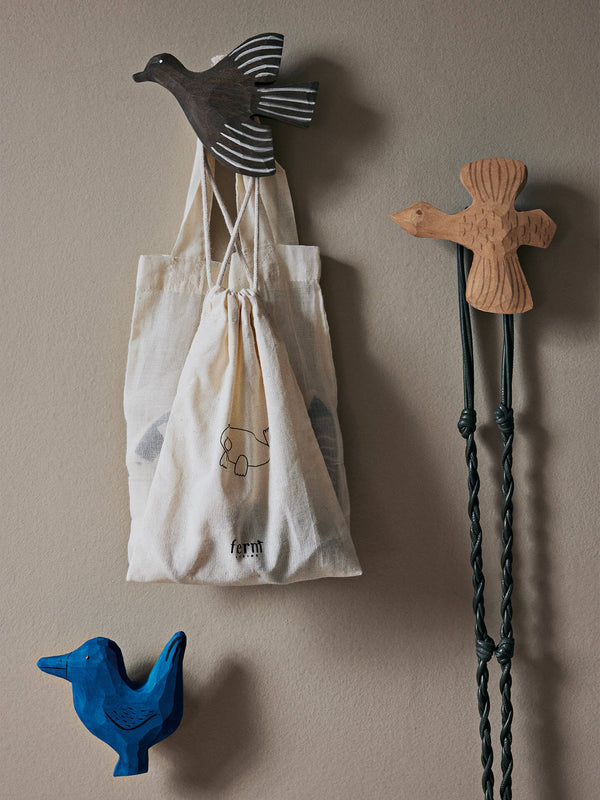 ferm LIVING Anton Bird Hook – Blue