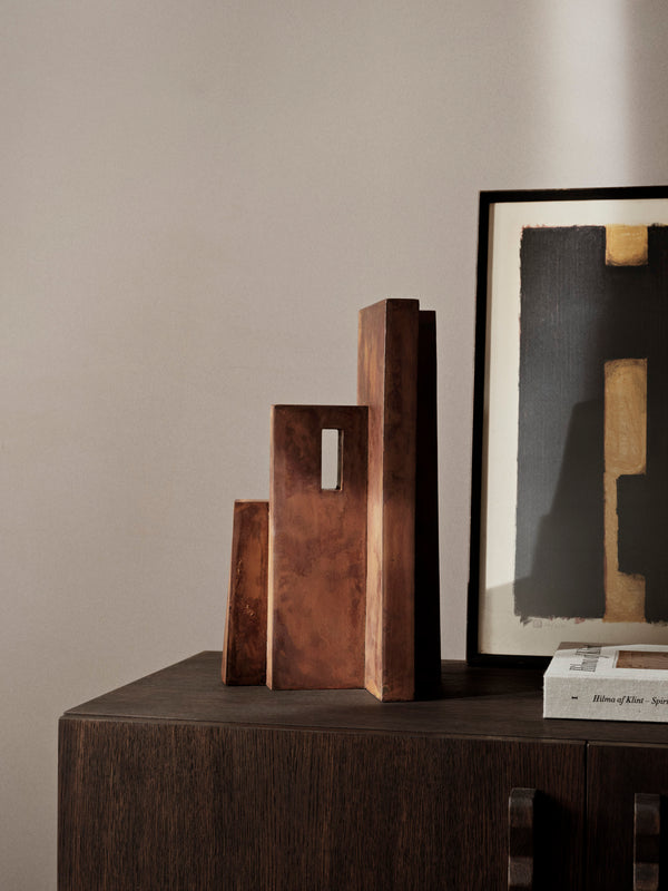 ferm LIVING Aperture Sculpture – Oxide