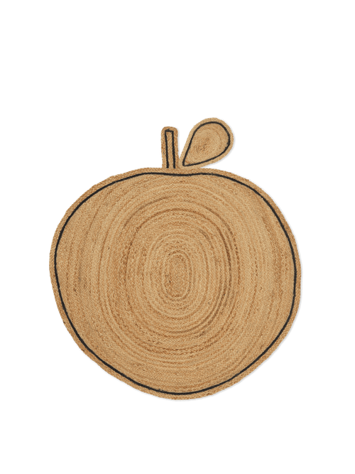 ferm LIVING Apple Braided Jute Rug – Natural