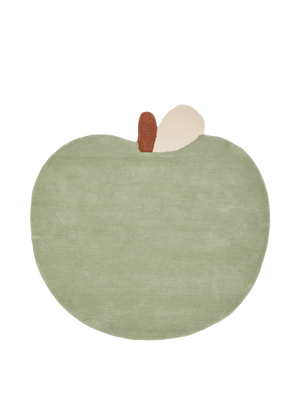 ferm LIVING Apple Tufted Rug – Tea Green