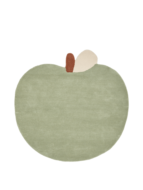 ferm LIVING Apple Tufted Rug – Tea Green