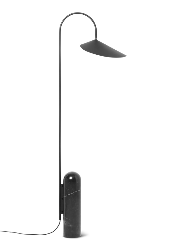 ferm LIVING Arum Floor Lamp – Black