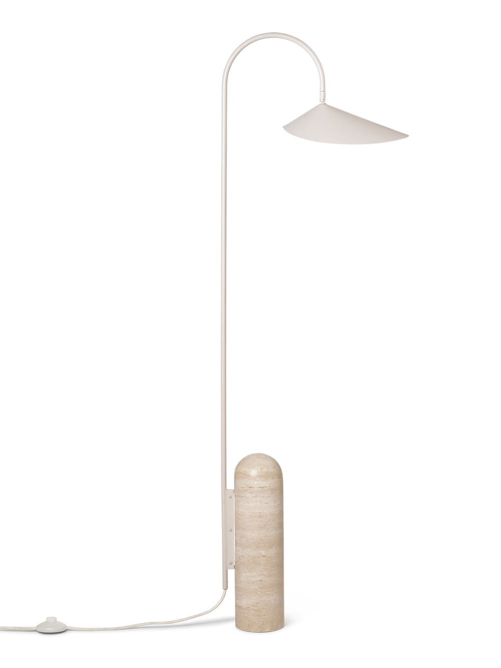 ferm LIVING Arum Floor Lamp – Cashmere