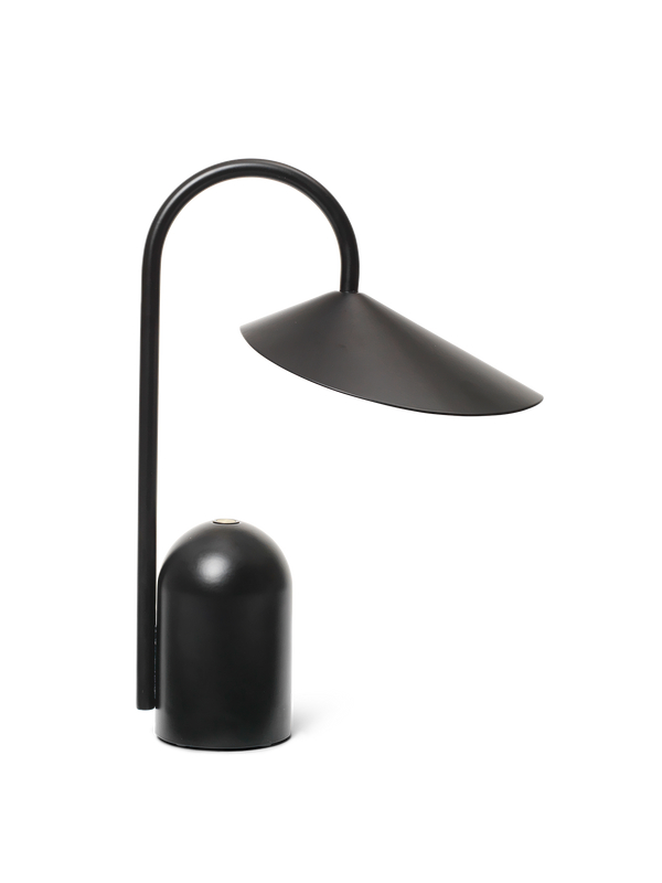 ferm LIVING Arum Portable Lamp – Black