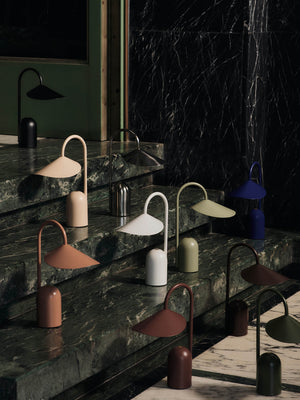ferm LIVING Arum Portable Lamp – Cashmere