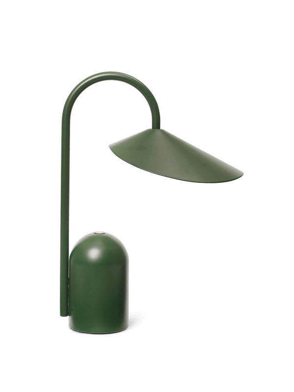 ferm LIVING Arum Portable Lamp – Grass Green