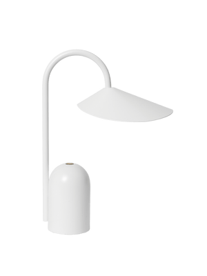 ferm LIVING Arum Portable Lamp – White