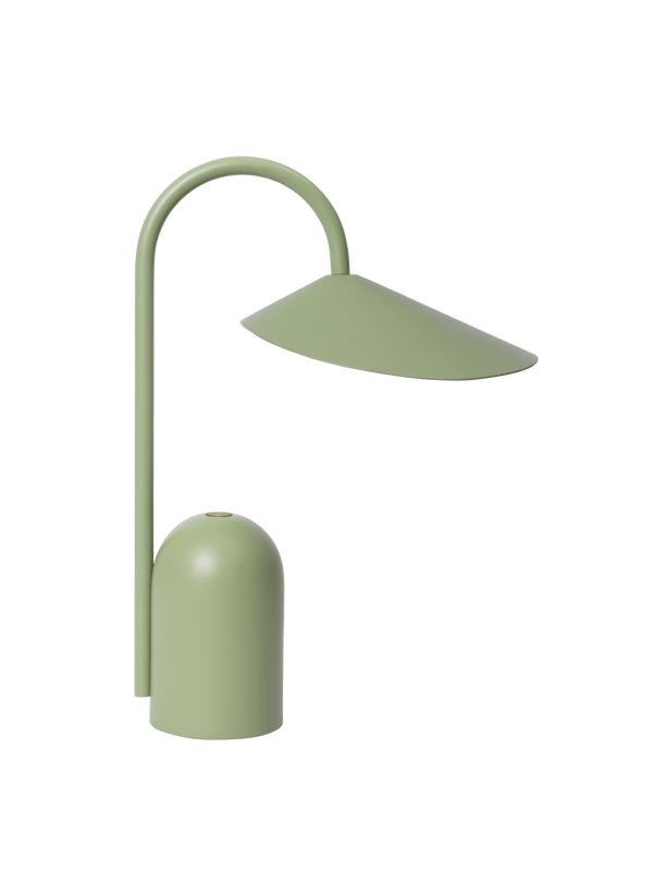 ferm LIVING Arum Portable Lamp – Tea Green