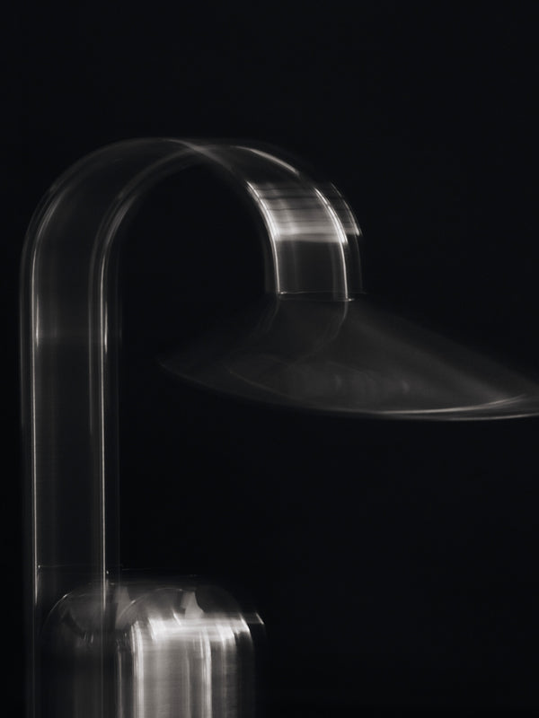 ferm LIVING Arum Portable Lamp – Stainless Steel