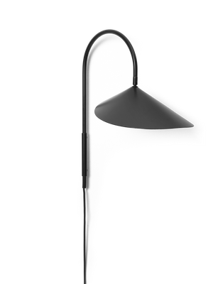 ferm LIVING Arum Swivel Wall Lamp – Black