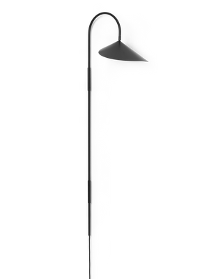 ferm LIVING Arum Swivel Wall Lamp Tall – Black