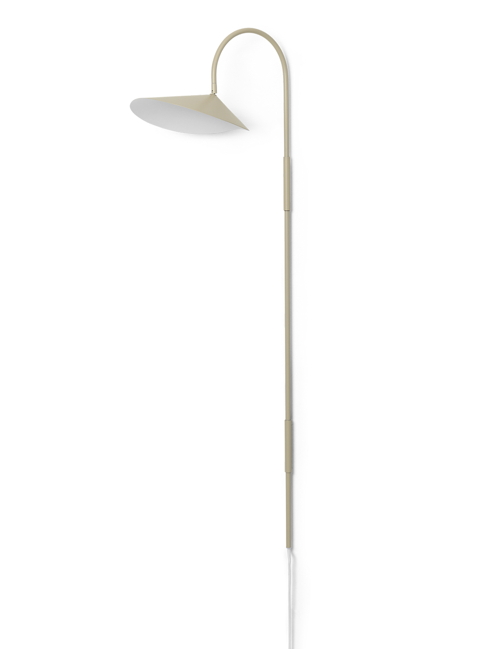 ferm LIVING Arum Swivel Wall Lamp Tall – Cashmere