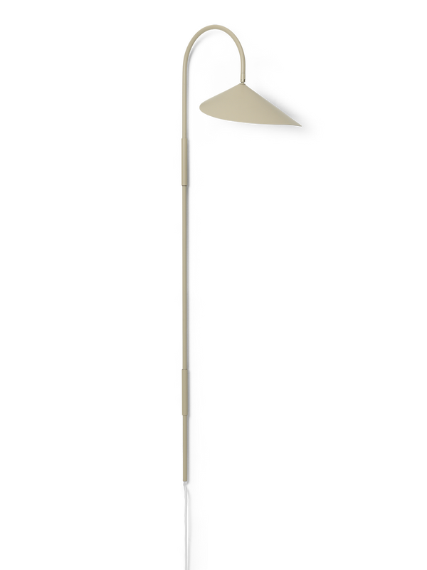 ferm LIVING Arum Swivel Wall Lamp Tall – Cashmere