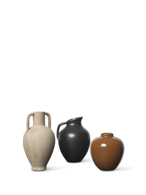 ferm LIVING Ary Mini Vase Small – Soil