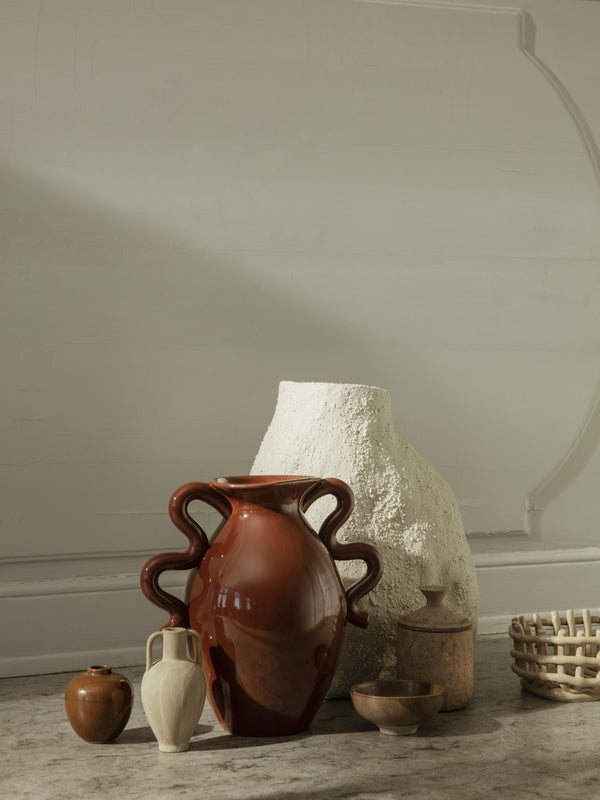 ferm LIVING Ary Mini Vase Small – Soil