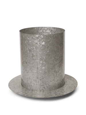 ferm LIVING Auran Pot Large – Galvanized