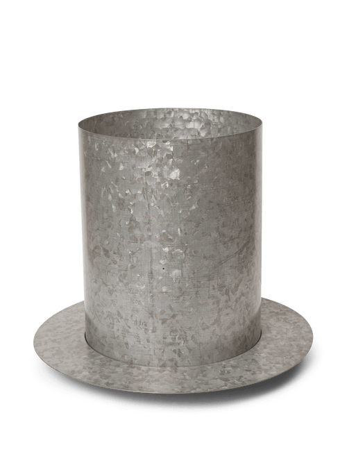 ferm LIVING Auran Pot Large – Galvanized