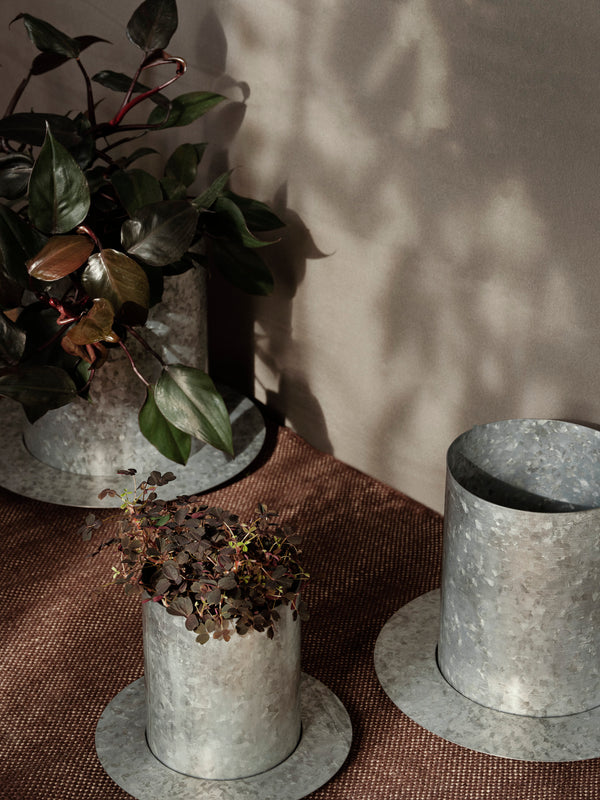 ferm LIVING Auran Pot Large – Galvanized