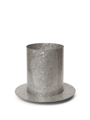ferm LIVING Auran Pot Medium – Galvanized