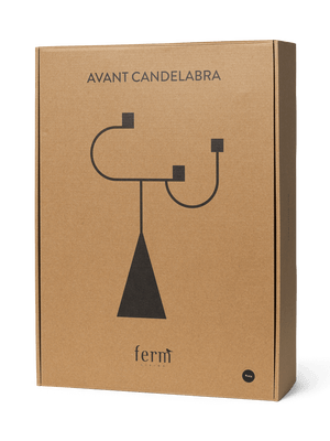 ferm LIVING Avant Candelabra – Black