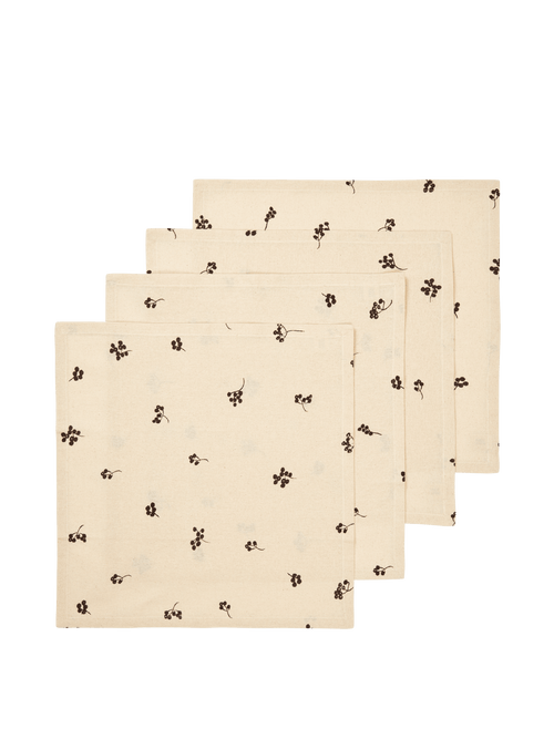 ferm LIVING Baies Napkins – Set of 4