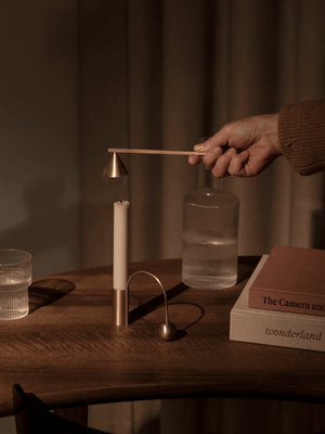 ferm LIVING Balance Candle Holder – Brass