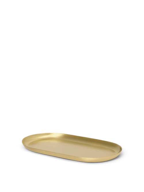 ferm LIVING Basho Tray Oval – Brass