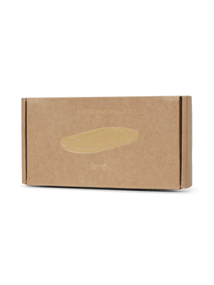 ferm LIVING Basho Tray Oval – Brass